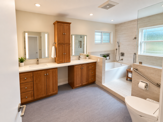 Accessible Primary Bathroom Remodel